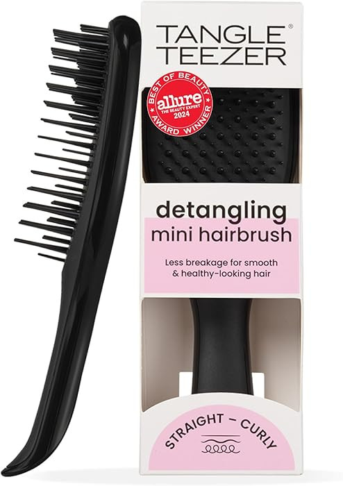 Tangle Teezer Ultimate Detangler Hairbrush, Eliminates Knots & Reduces Breakage, Mini Hair Brush ... | Amazon (US)