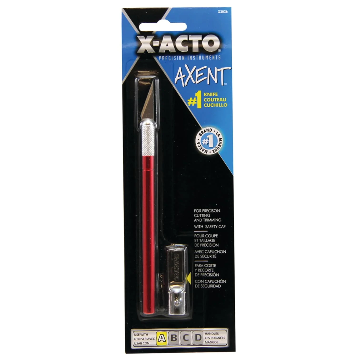 X-ACTO Axent #1 Craft Knife, Red, 1 Count | Walmart (US)