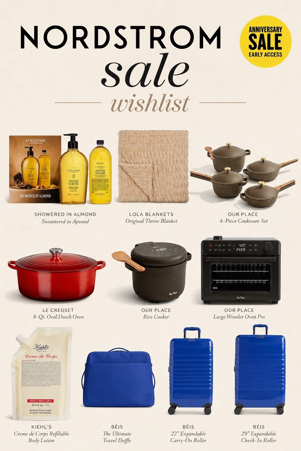 Nordstrom anniversary sale is here and depending on when can shop still grab items to save to your wishlist to find easier later 

These are my top home picks

#LTKOver40 #LTKSeasonal #LTKSaleAlert