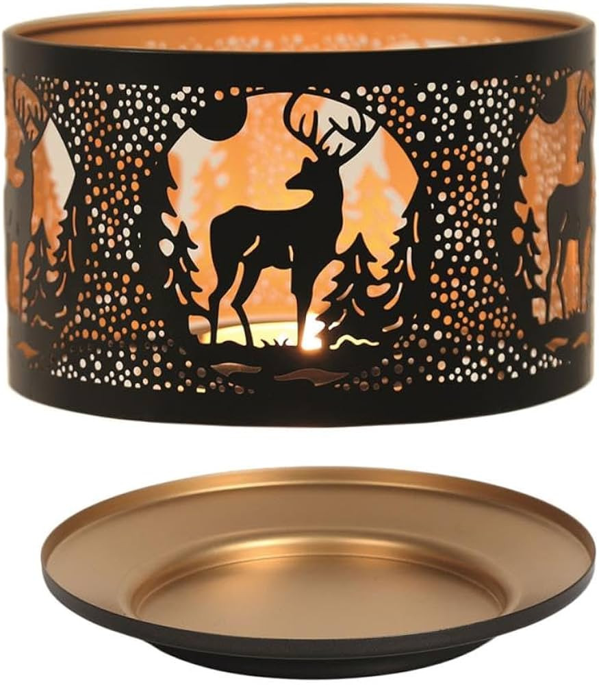 Aroma Silhouette Black Stag Shade & Tray | Amazon (UK)