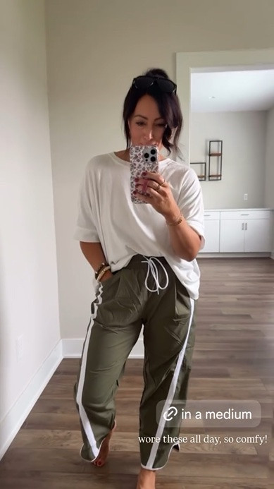wore these Amazon pants all day, so comfy! Size medium.

#LTKootd #LTKdayinmylife #LTKSeasonal