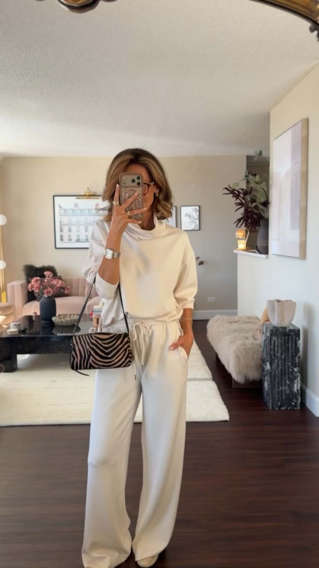 So excited about the newest @cellajaneblog x @Splendid drop for travels, school drop off, wfh days, and everything in between! The pants are a little long which is perfect for the tall girls!

#LTKTall #LTKOver40 #LTKSeasonal