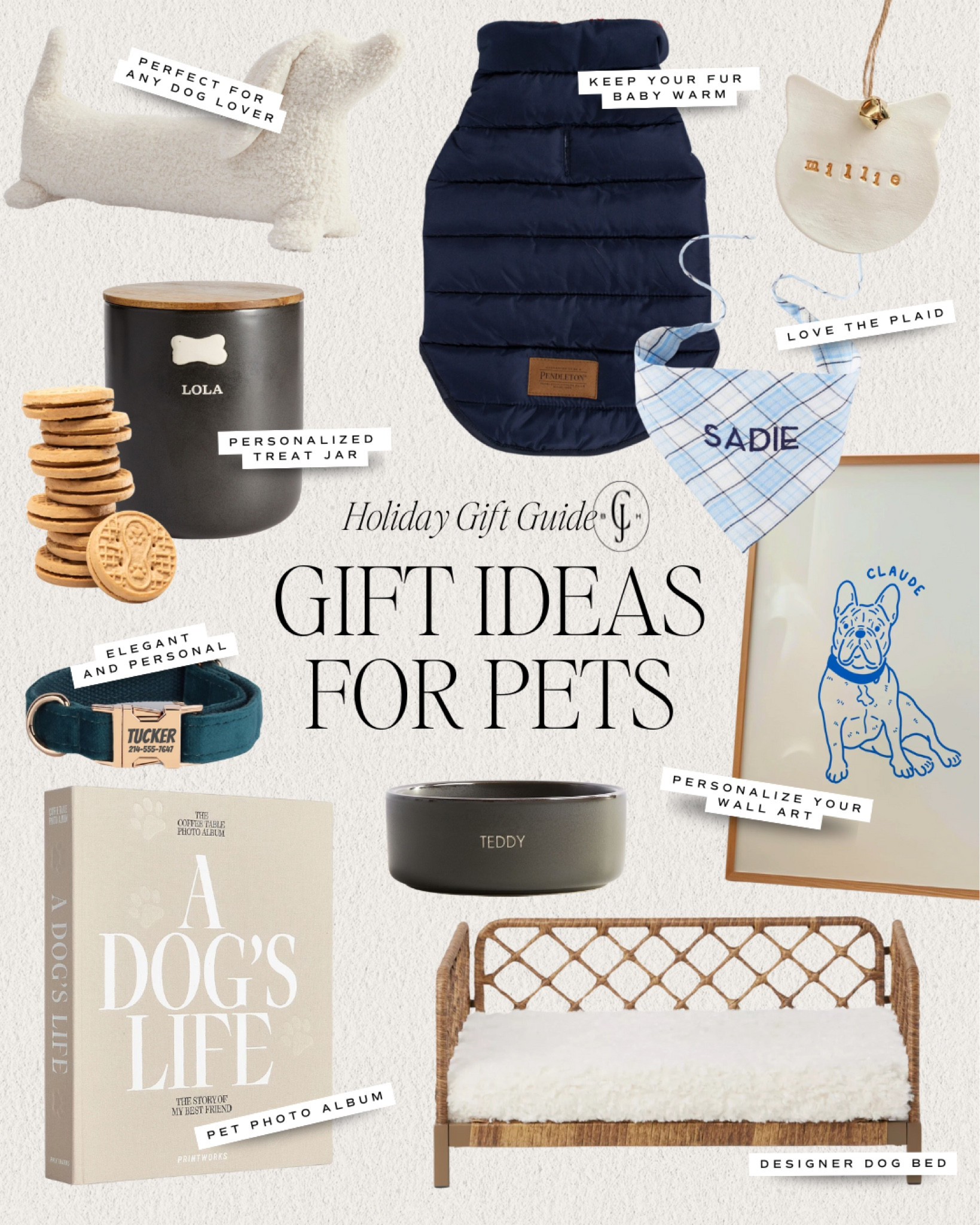 Surprise your fur babies with these amazing and personal gift ideas. #giftguide

#LTKGiftGuide #LTKSeasonal #LTKHome