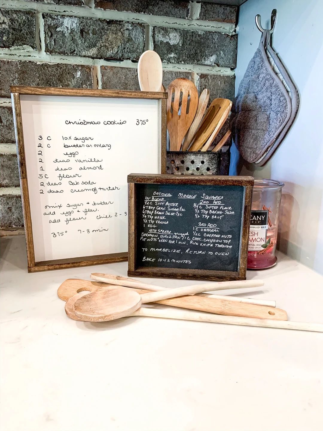 Your handwritten Recipe/Letter transferred to wood Sign | Etsy (US)