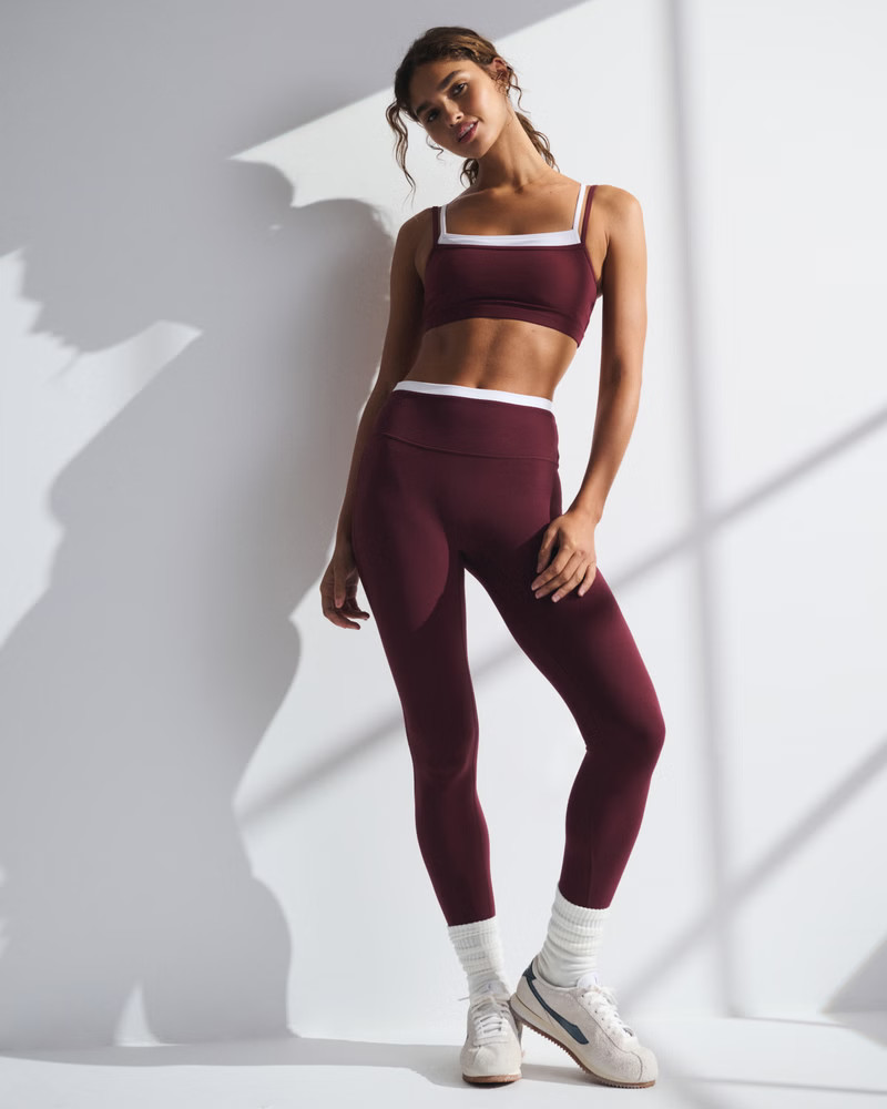 YPB studioFLEX Double-Layered Sports Bra | Abercrombie & Fitch (US)
