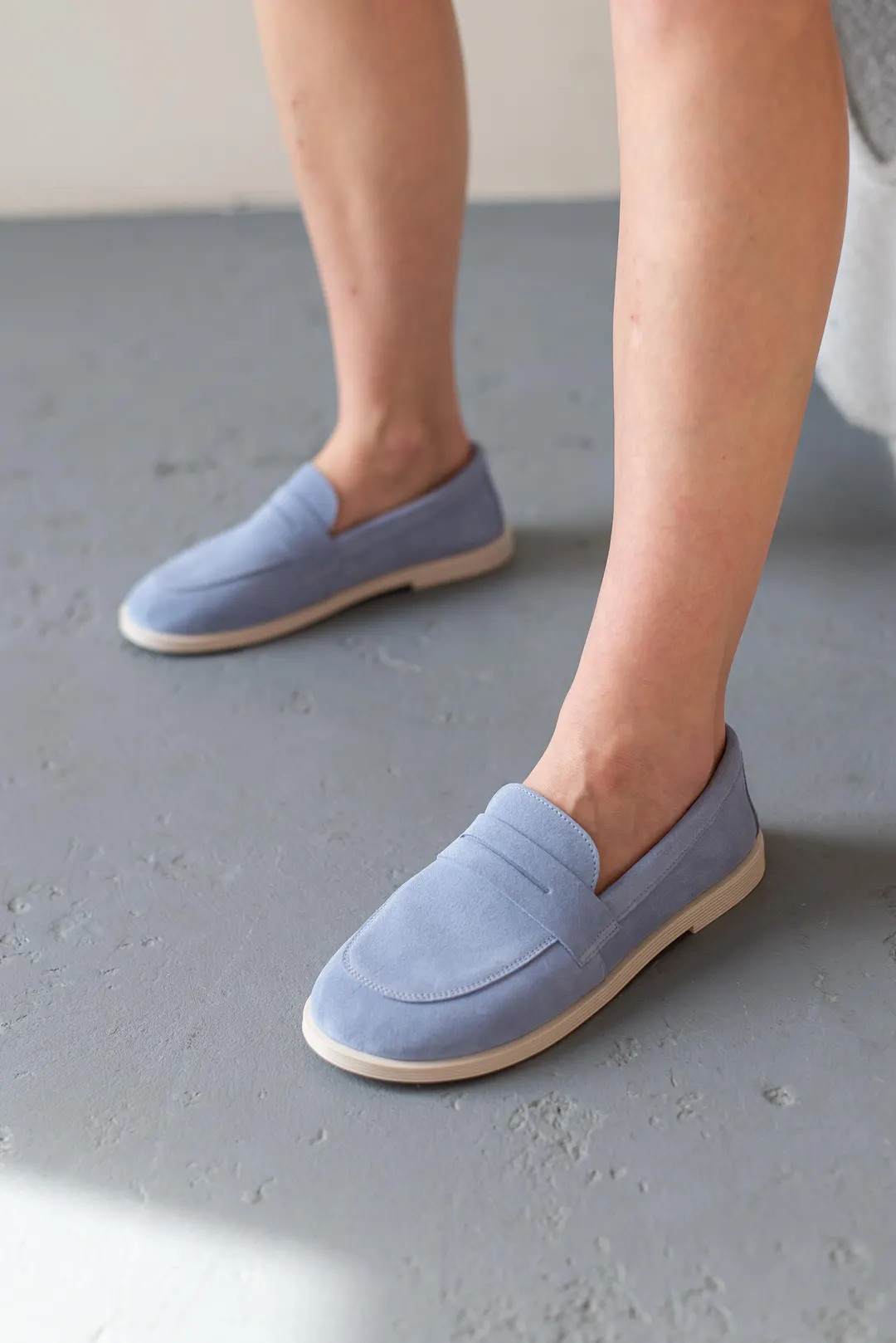 Handmade Women's Barefoot Suede Loafers, Anatomical Vintage Style - Etsy | Etsy (US)