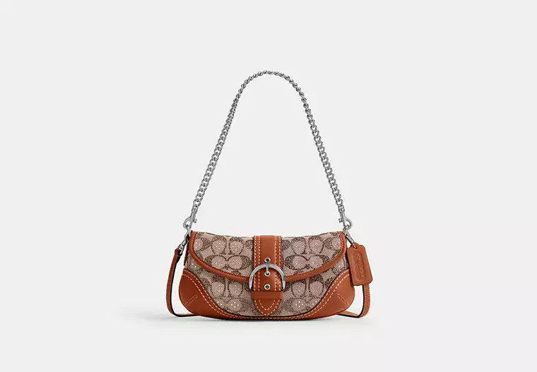 Soho Bag 25 In Crystal Signature Jacquard | Coach (US)