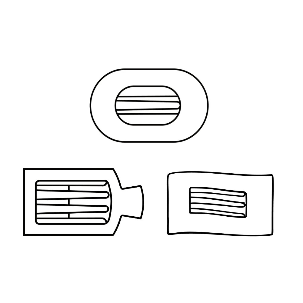Mystery Medium Flat Clip | TELETIES