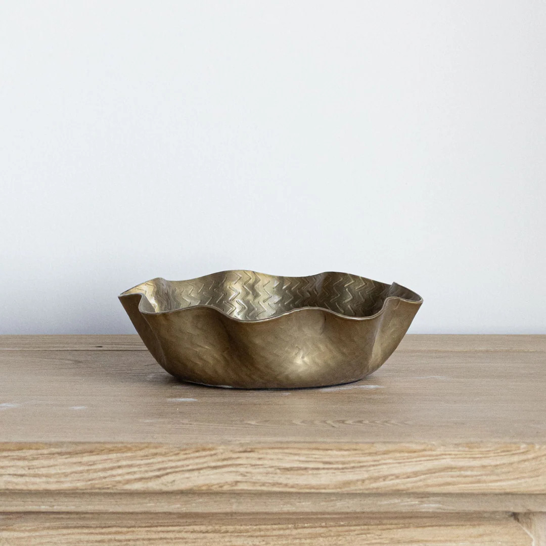 Bronze Textured Decorative Tray | By Luxe B Co. | luxe bCO