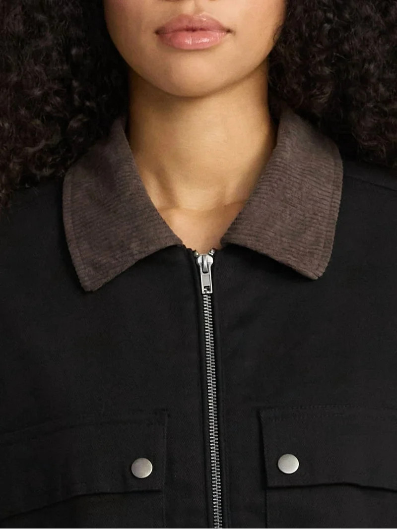 No Boundaries Trucker Jacket, Women's - Walmart.com | Walmart (US)