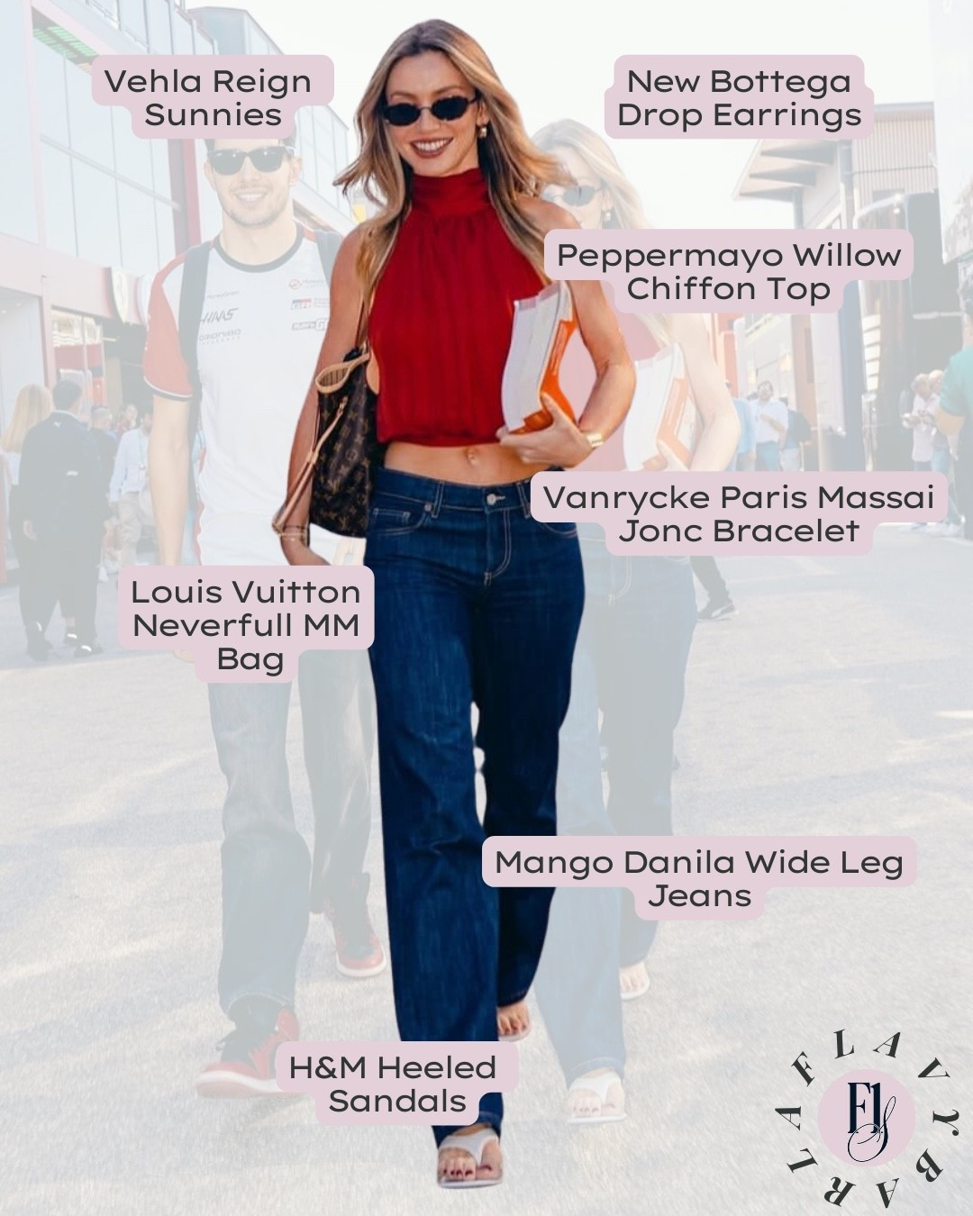 Flavy Barla kept qualifying day at Monza light and easy in a flowy Peppermayo chiffon top and classic Mango jeans. Relaxed and feminine 😍 


#FlavyBarla #EstebanOcon #MonzaGP #F1Styled #Peppermayo #MangoJeans #F1WAGStyle #WAGStyle #QualifyingDayLook #TracksideStyle #f1wag #f1wagfashion #LTKstyle #RaceWeekendStyle #ItalianGP