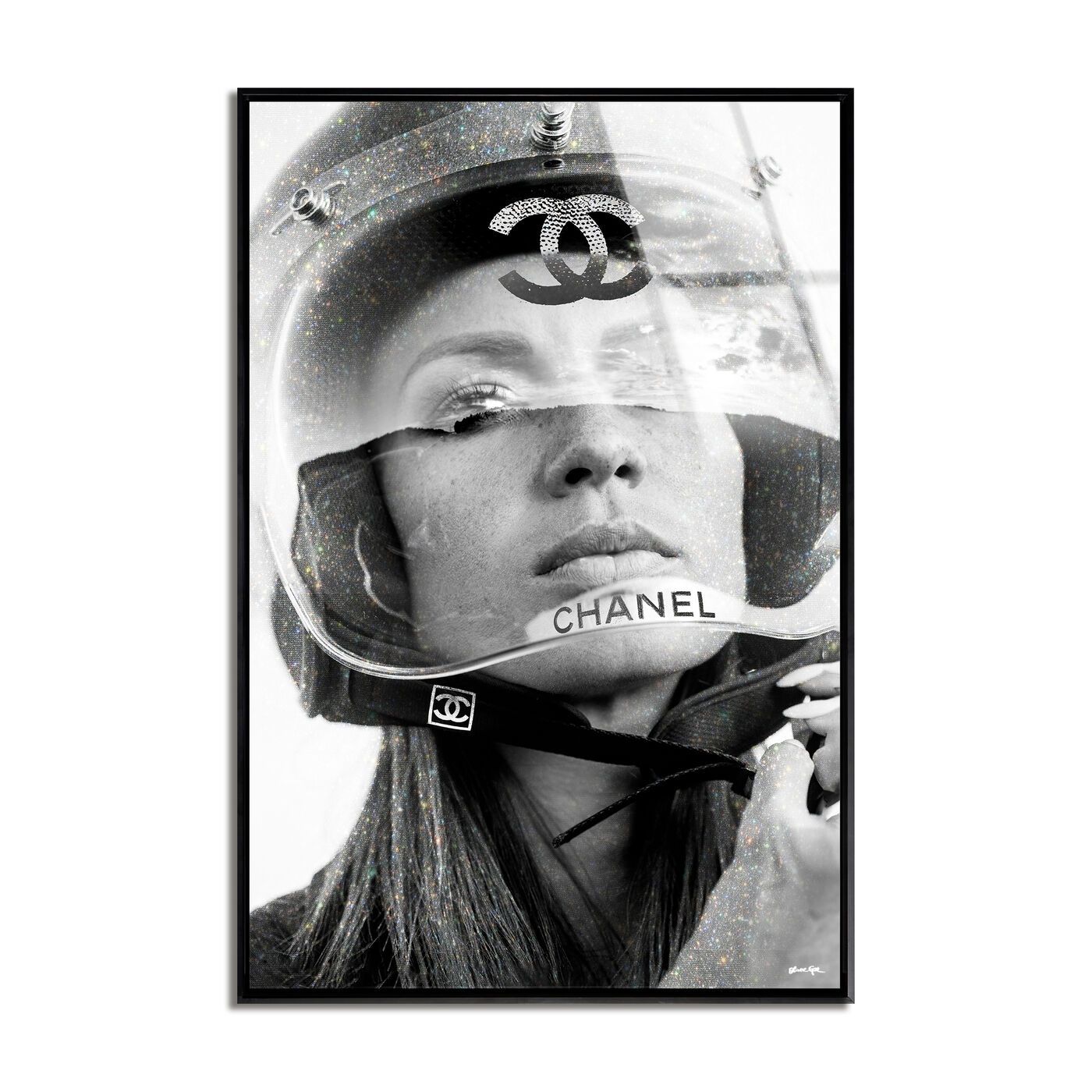 Motogirl | Fashion and Glam Wall Art by The Oliver Gal | Oliver Gal
