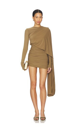 Deme by Gabriella The Paula Dress in Brown. - size M | Revolve Clothing (Global)