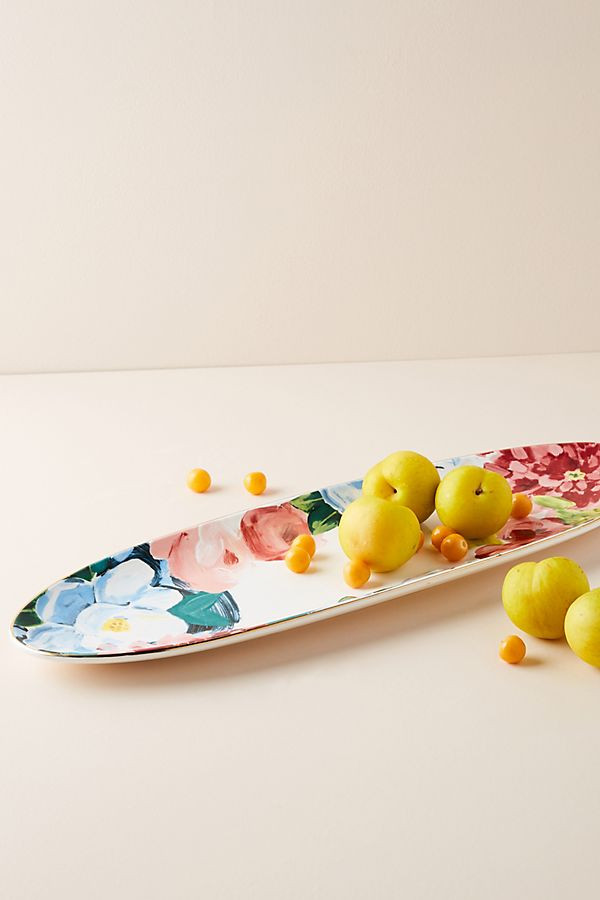 Anais Printed Platter | Anthropologie (US)