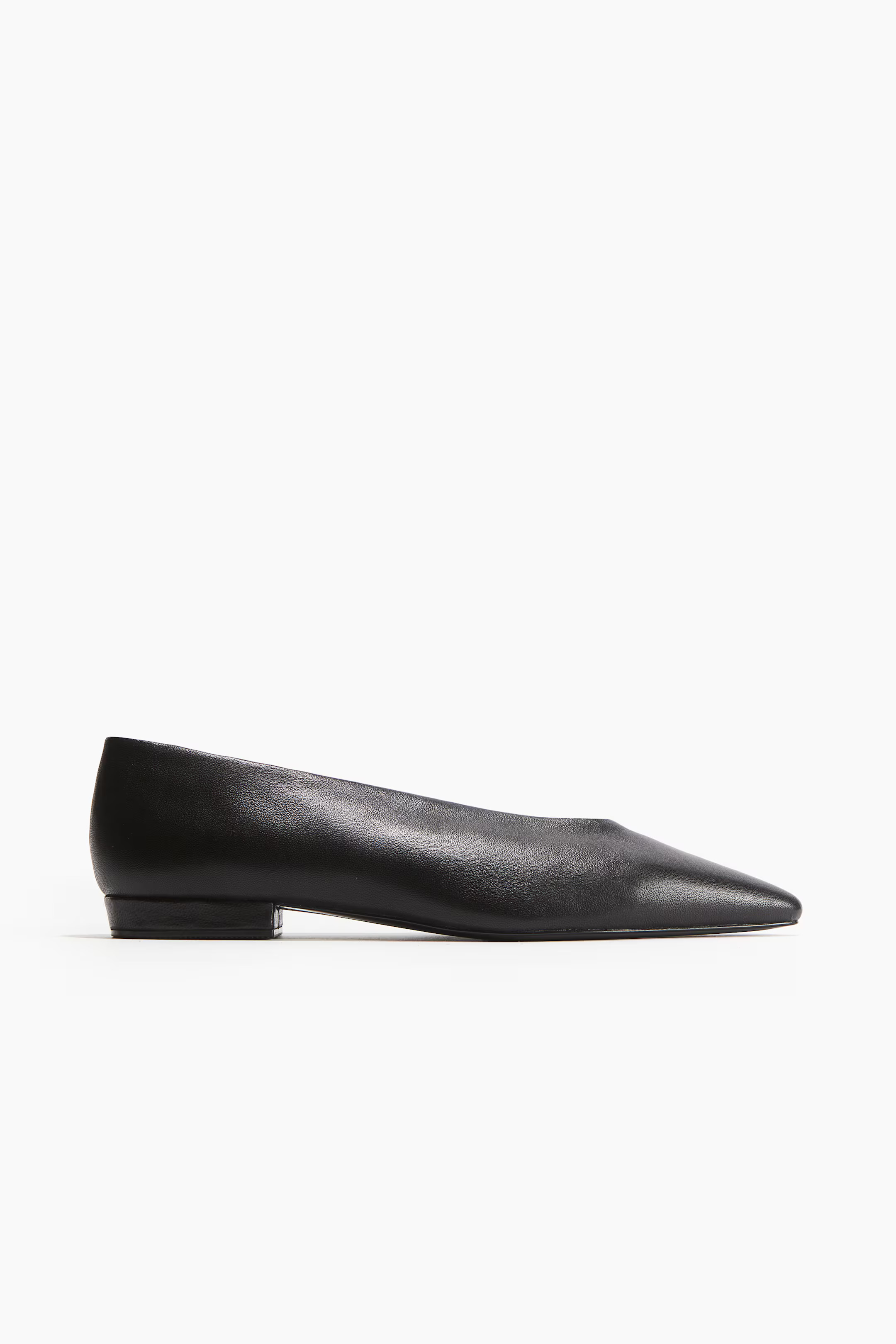 Leather ballet pumps | H&M (UK, MY, IN, SG, PH, TW, HK)