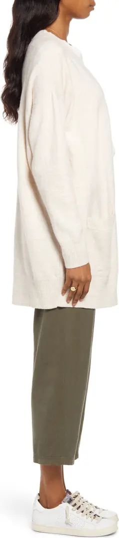 Treasure & Bond Open Front Cotton Blend Cardigan | Nordstrom | Nordstrom