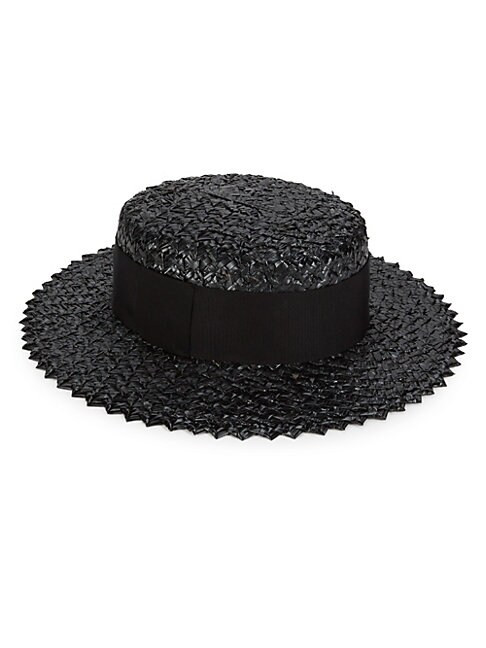 Brigitte Woven Straw Hat | Saks Fifth Avenue OFF 5TH