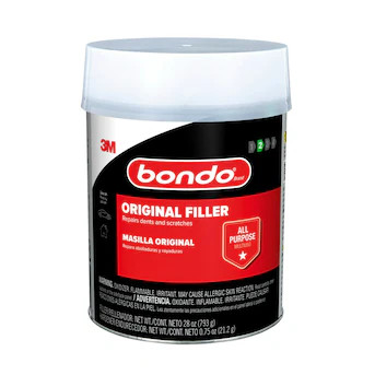 Bondo Original Blue Interior/Exterior Body filler 28 Ounce(s) | Lowe's