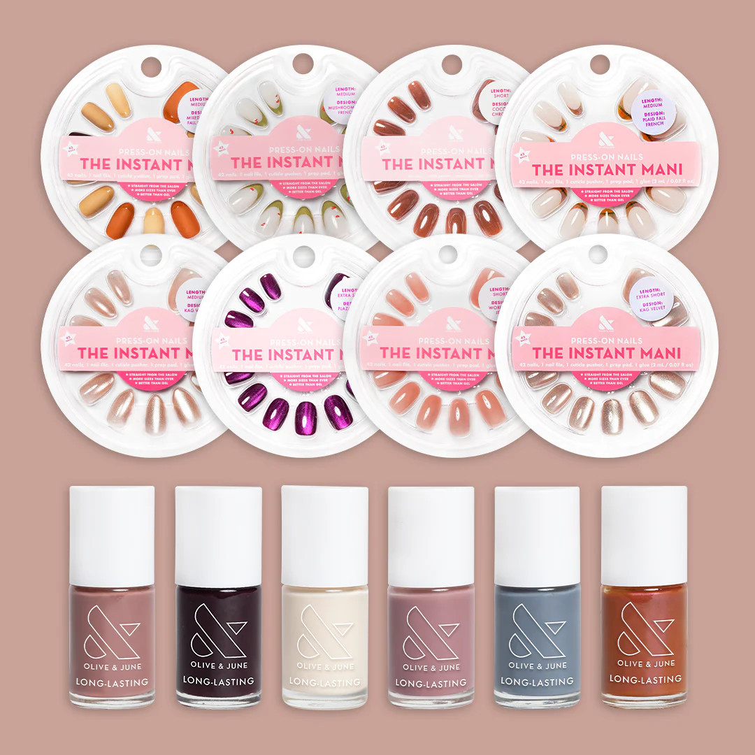 Fall Set (Polish & Press-On) | Olive & June