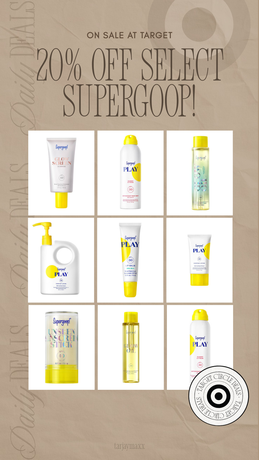 Select Supergoop! sunscreen is currently 20% off! The perfect time to restock your everyday SPF and vacation essentials ☀️
wedding guest dress summer, country concert outfits, summer outfits over 40, teacher outfits, summer dresses, back to school outfits, vacation outfits beach, date night outfits, business casual workwear, concert outfit ideas 

 #LTKSeasonal #LTKSwim #LTKTravel