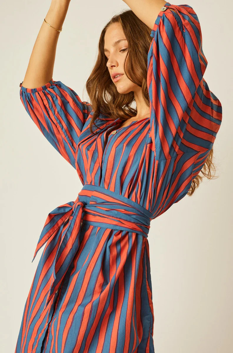 ALEX MIDI WITH SASH | Natalie Martin Collection