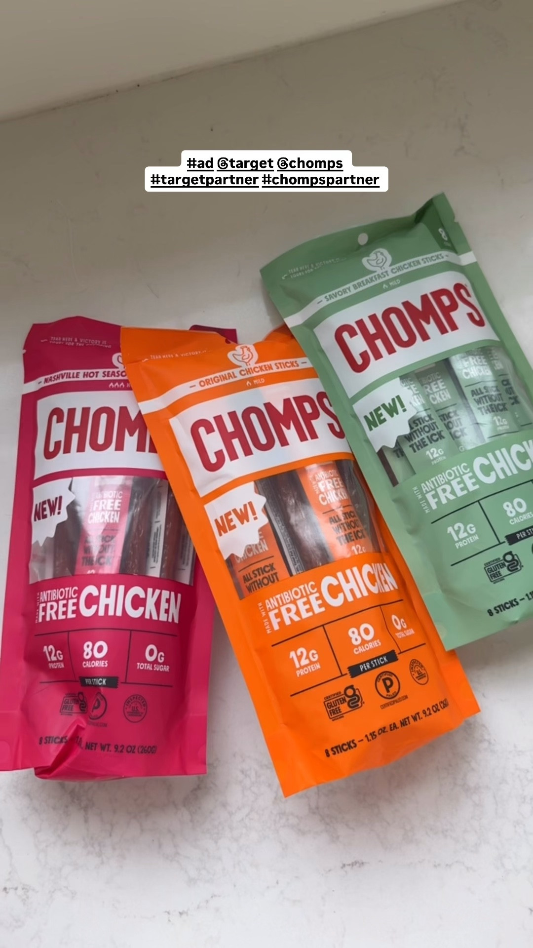 #ad @chomps at @Target 

Chomps keeping us fueled on the go with 12 grams of protein per stick and 0 grams of sugar. The perfect protein-rich snack!  #TargetPartner #ChompsPartner @shop.ltk #liketkit 

#LTKfoodie #LTKfitnessgoals #LTKdayinmylife