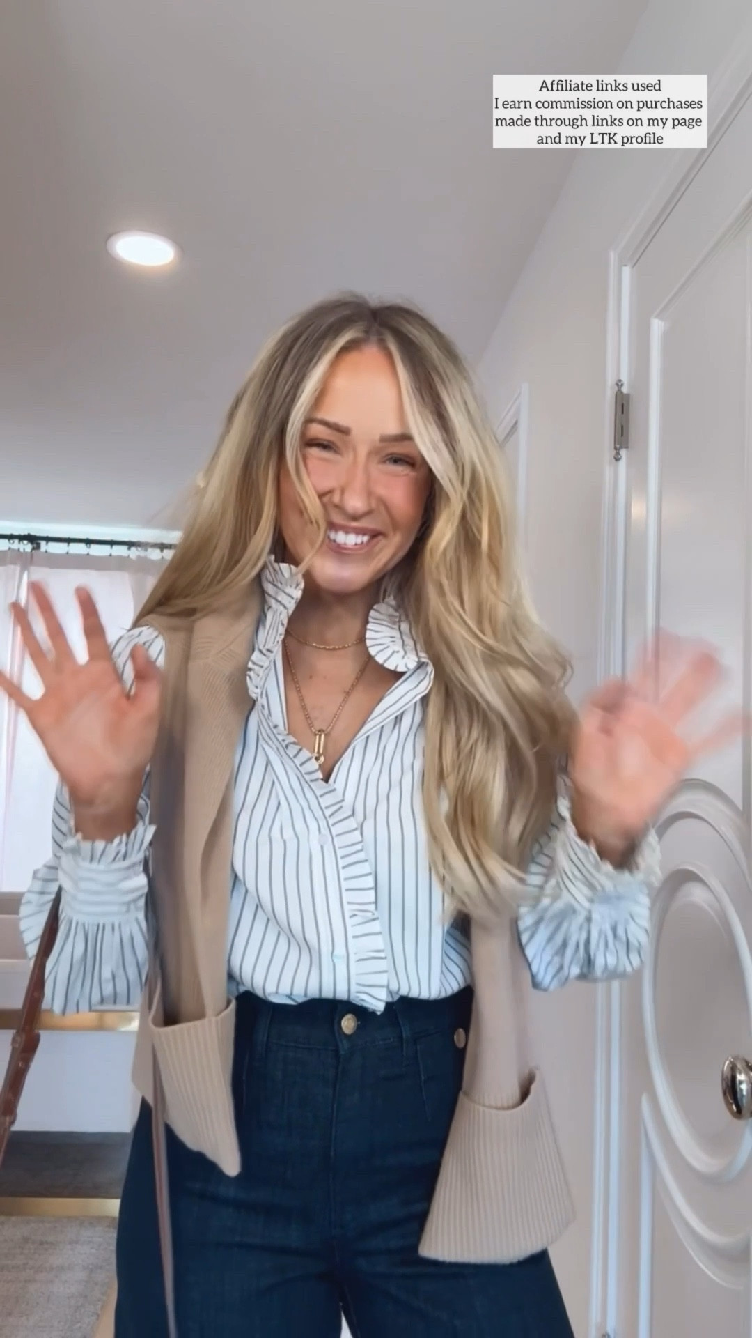 Spring transition outfit 