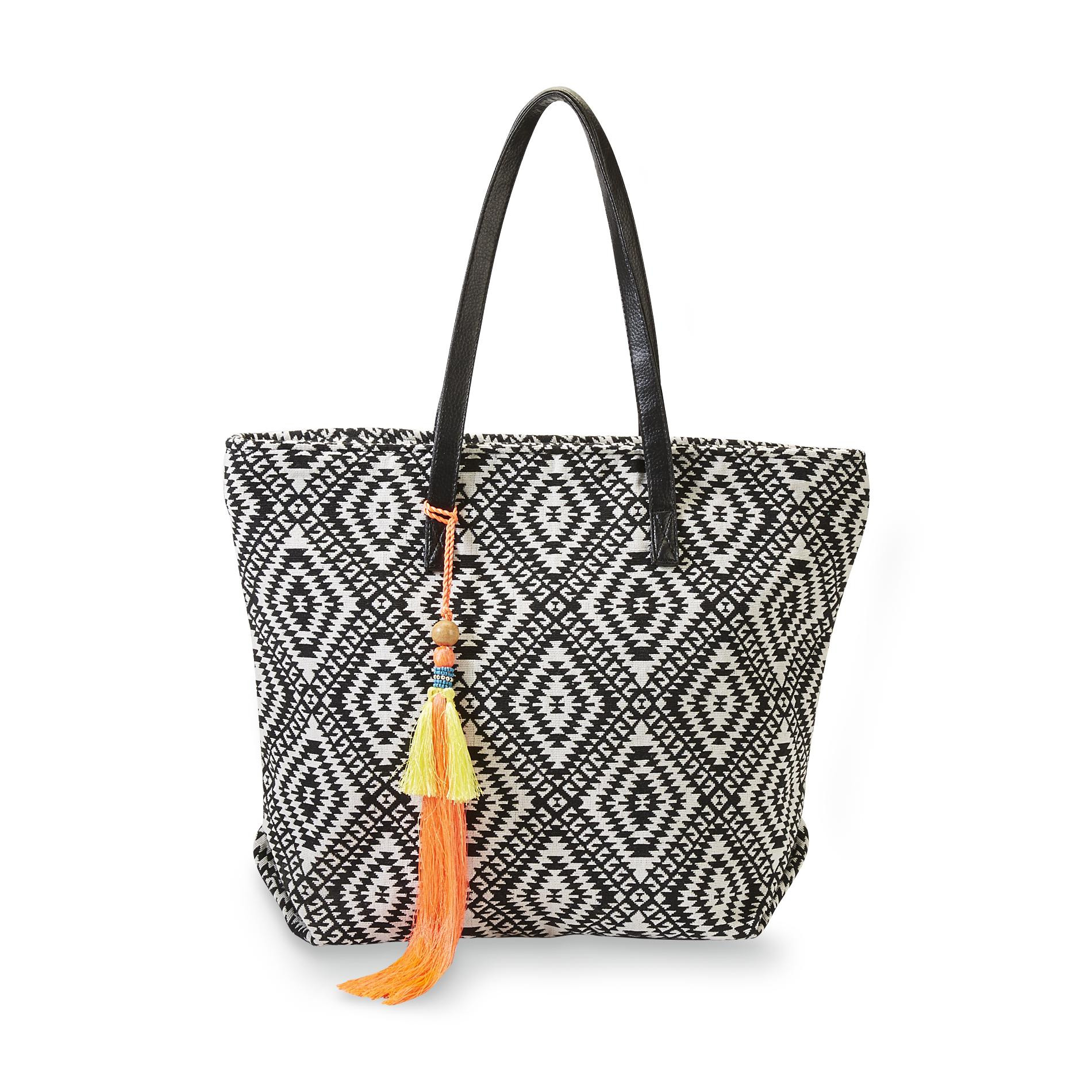 Joe Boxer Women's Shopper Tote Bag - Tribal | Kmart
