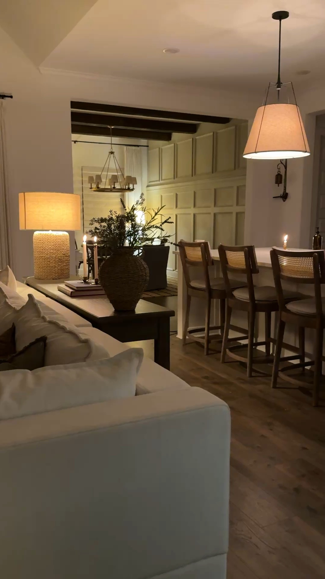 Lamp o’clock, pendant lights, kitchen barstools, sectional, open concept, dining nook

#LTKmomlife #LTKHome