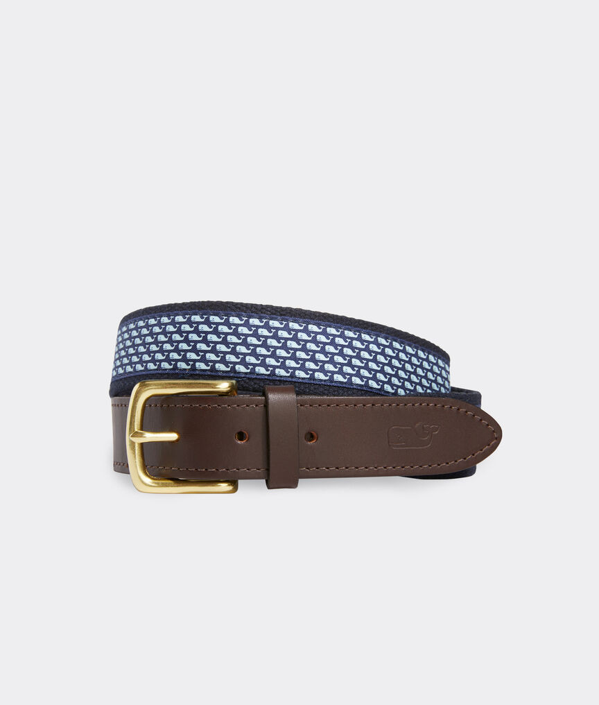 Vineyard Whale Canvas Club Belt | vineyard vines