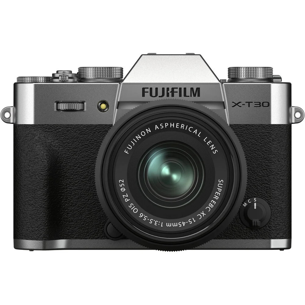 FUJIFILM X-T30 II Mirrorless Camera with XC 15-45mm OIS PZ Lens (Silver) - Walmart.com | Walmart (US)