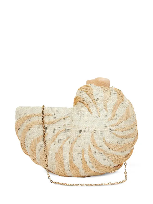 Poolside Anna Chain Clutch | Neutrals | FARFETCH | Farfetch Global