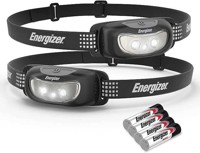Energizer LED Headlamp (2-Pack) Universal+, IPX4 Water Resistant Headlamps, High-Performance Head... | Amazon (US)