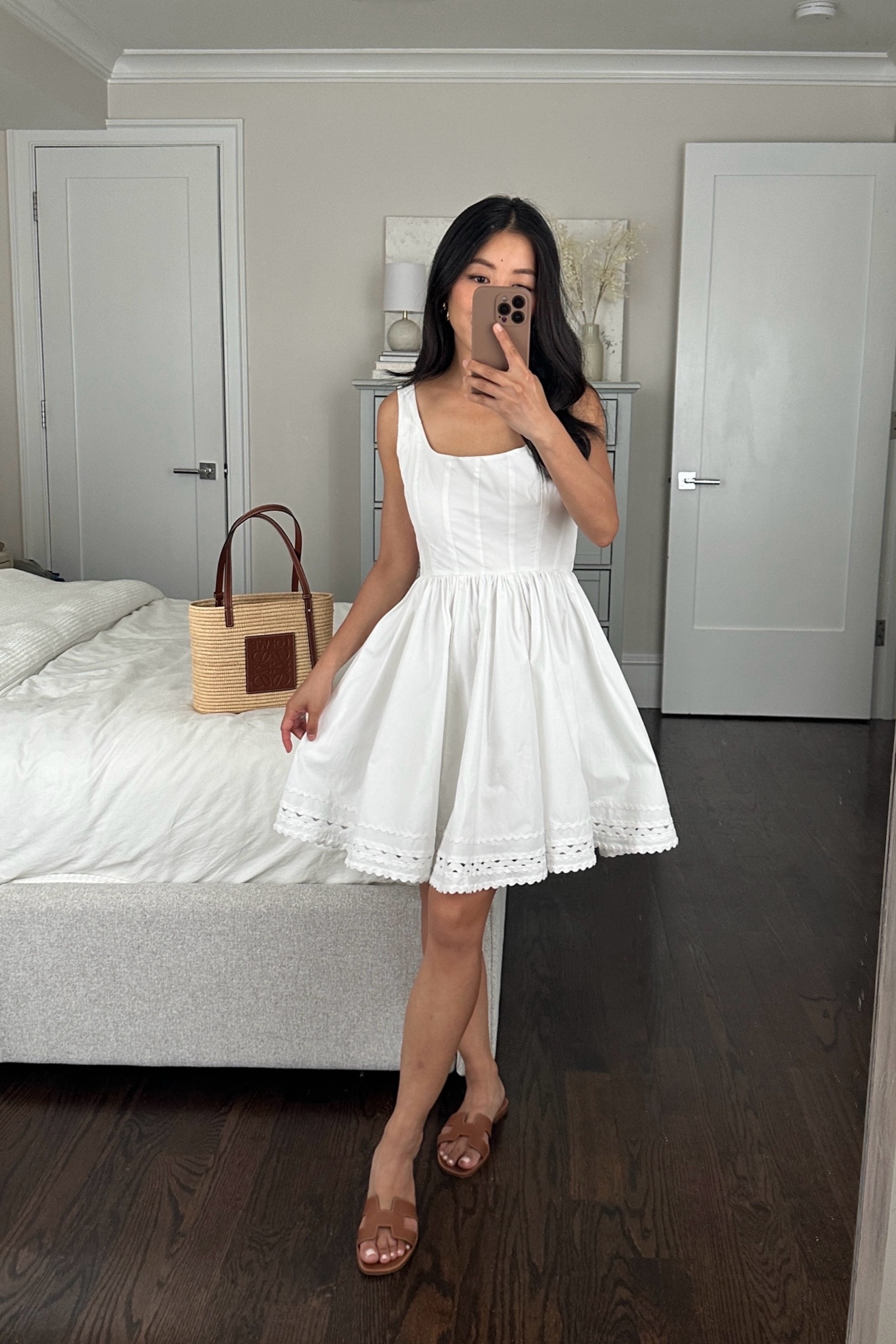 ★ ★ Women's Fit Flare Mini Interlock Dress J225 Fit and flare structured mini dress in green - D2LINE