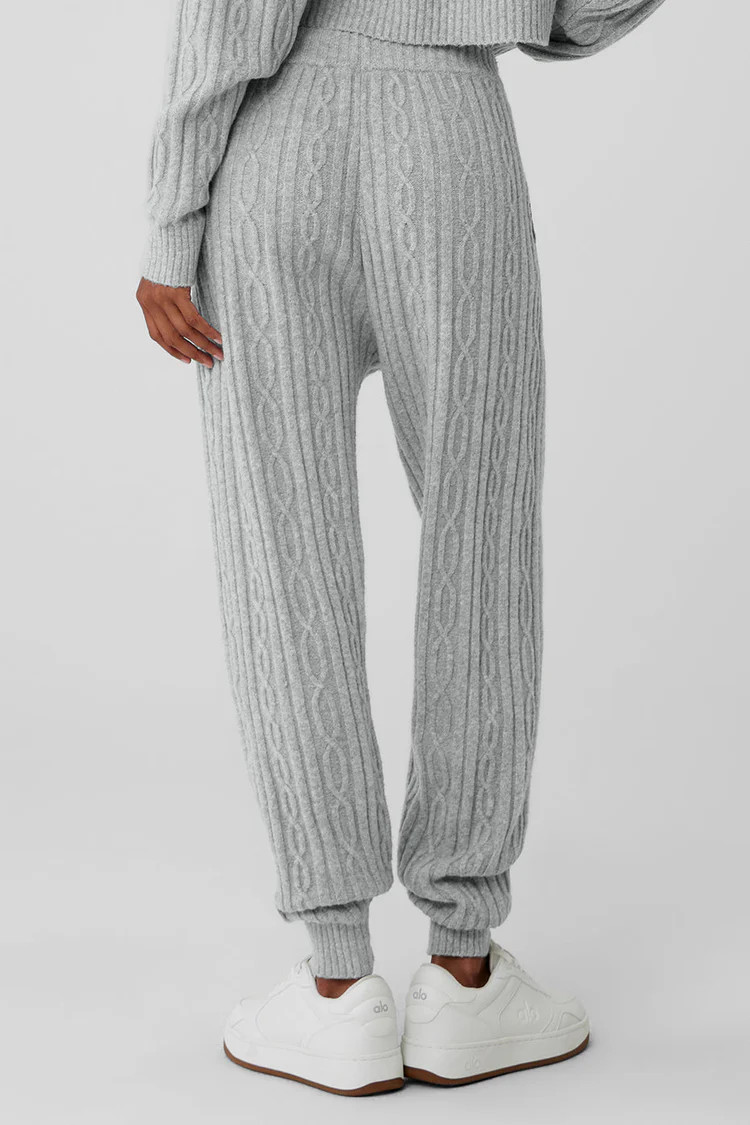 Cable Knit Winter Bliss Pant | Alo Yoga (US)
