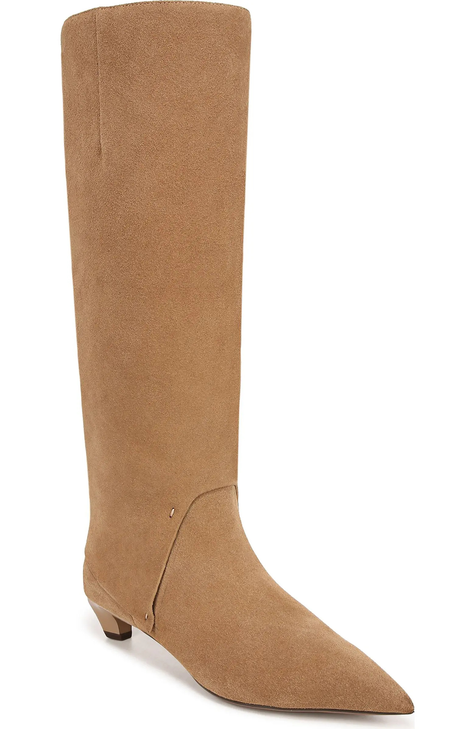 Franco Sarto Martin Pointed Toe Knee High Boot (Women) | Nordstrom | Nordstrom