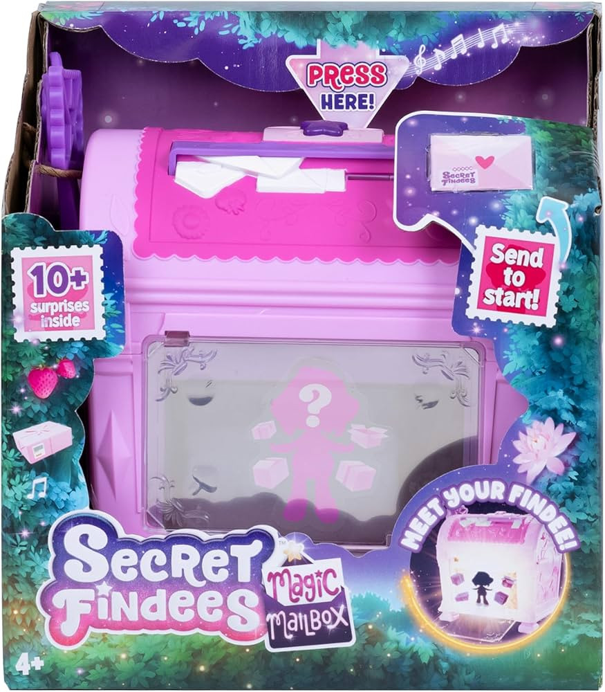 Goliath Secret Findees Magic Mailbox Pink | Includes Either Audree or Roxee | Discover 10+ Surpri... | Amazon (US)