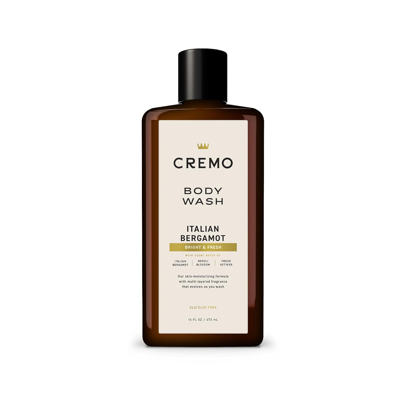 Cremo Body Wash Men, Notes of Italian Bergamot, Neroli Blossom, and Fresh Vetiver, Rich-Lathering... | Amazon (US)