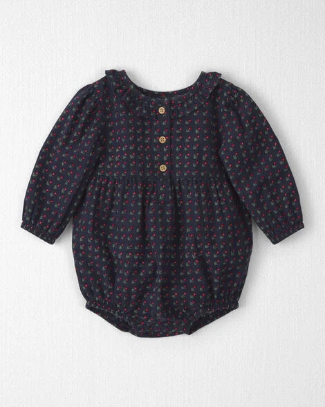 Baby Girl Organic Cotton Prairie Bubble - Little Planet | Carter's | Carter's Inc