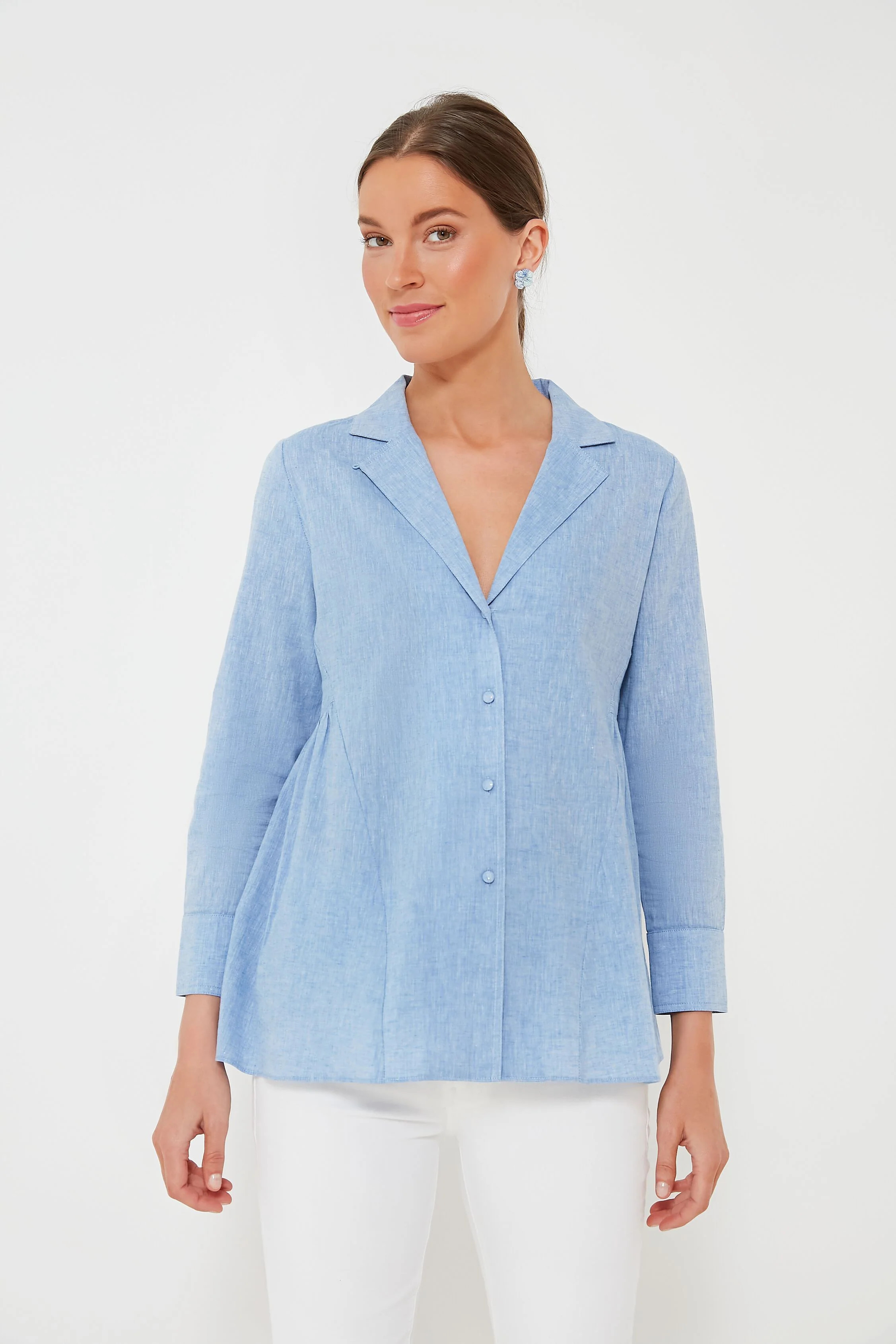 Chambray Scarlett Button Down | Tuckernuck (US)