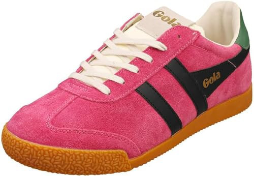 Gola Women's Elan Sneaker, Fuchsia/Black/Evergreen, 8 | Amazon (US)