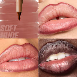 HUDA BEAUTY | Makeout Sesh Lip Duo Peachy Nudes - Lippen-Set | Sephora DE