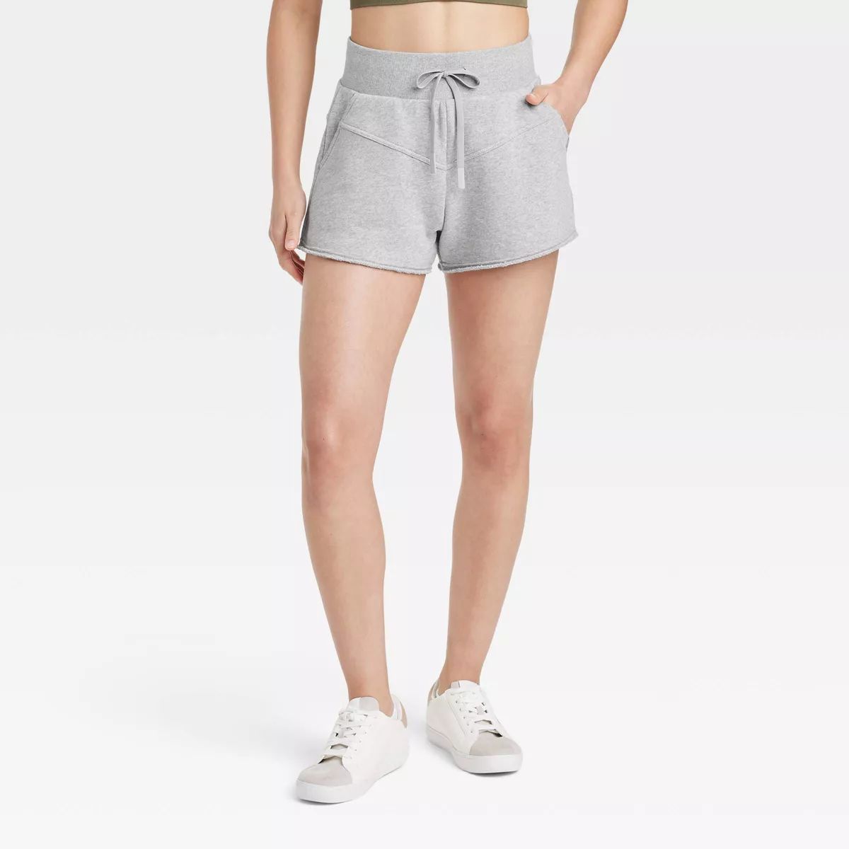 Women's Fleece High-Rise Shorts 3" - JoyLab™ | Target