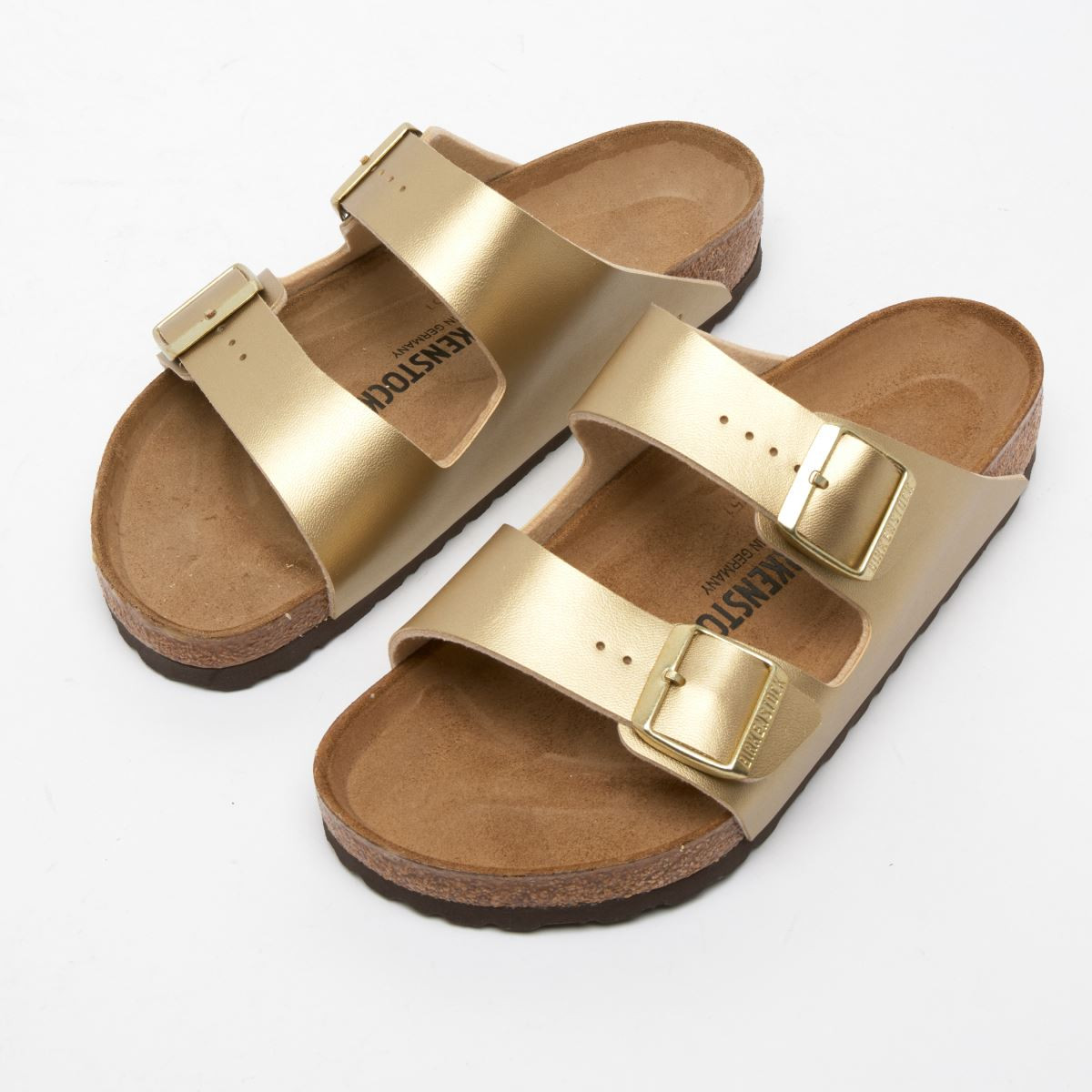 Womens Gold BIRKENSTOCK Arizona Sandals | schuh | Schuh