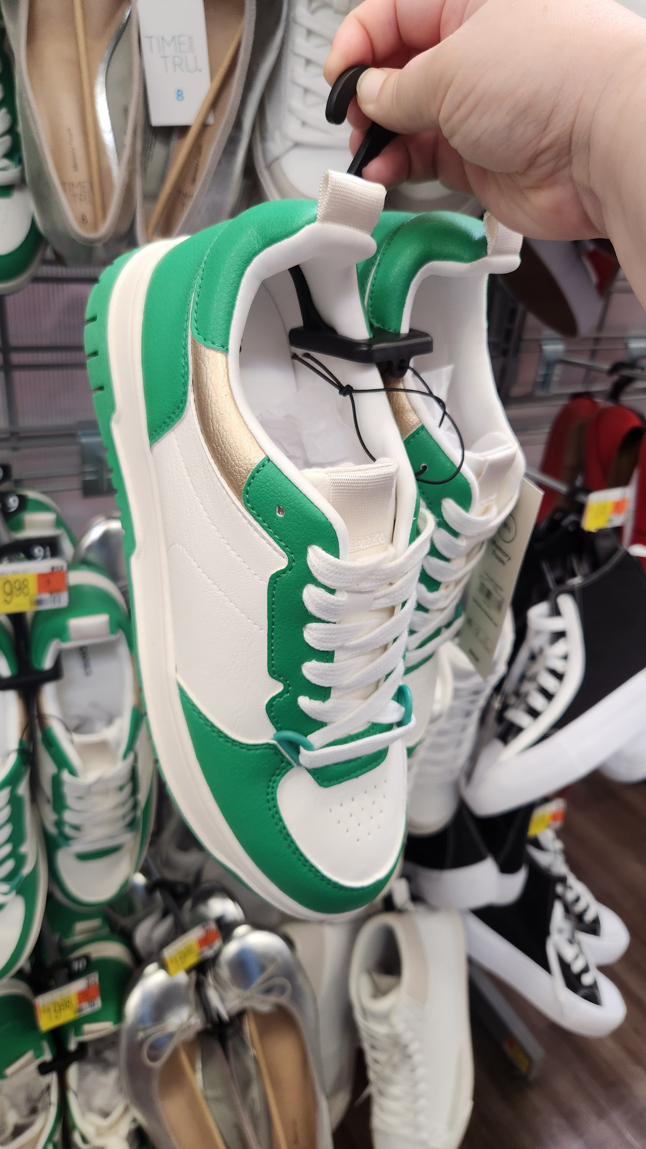 The cutest look for less sneakers at Walmart by the No Boundaries brand. Also available in black and silver as well. These are so cute in person! 

#LTKFindsUnder50 #LTKFindsUnder100 #LTKShoeCrush