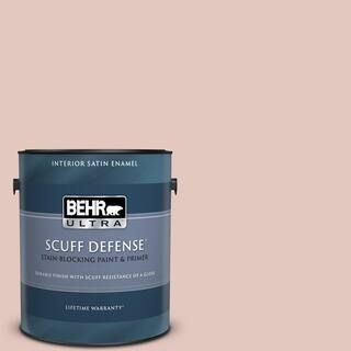 1 gal. #S170-2 Rosewater Extra Durable Satin Enamel Interior Paint & Primer | The Home Depot