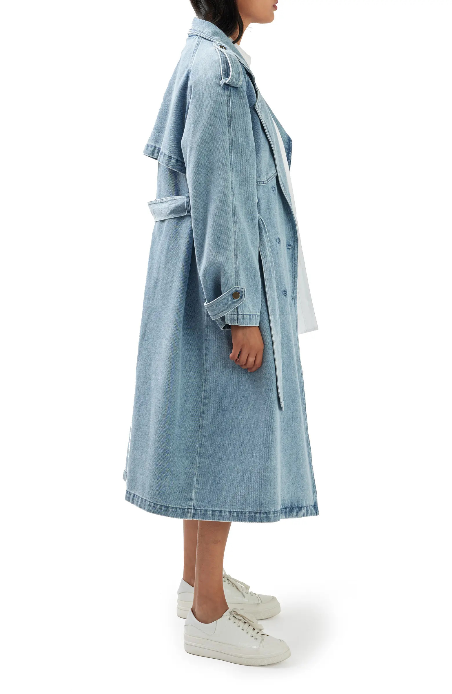 Wild Skies Denim Trench Coat | Nordstrom