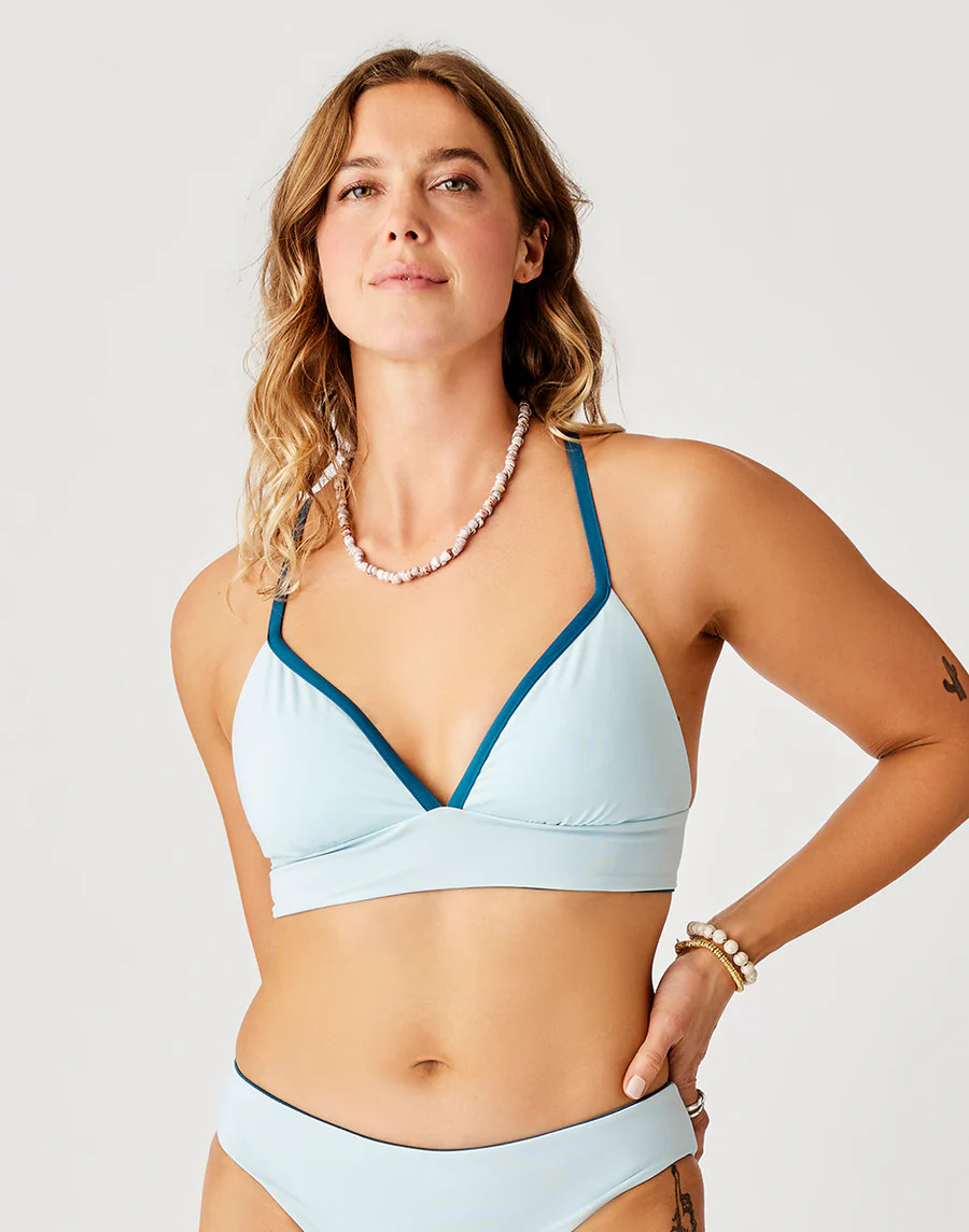 Stevie Reversible Top: Azul/Ice | Carve Designs