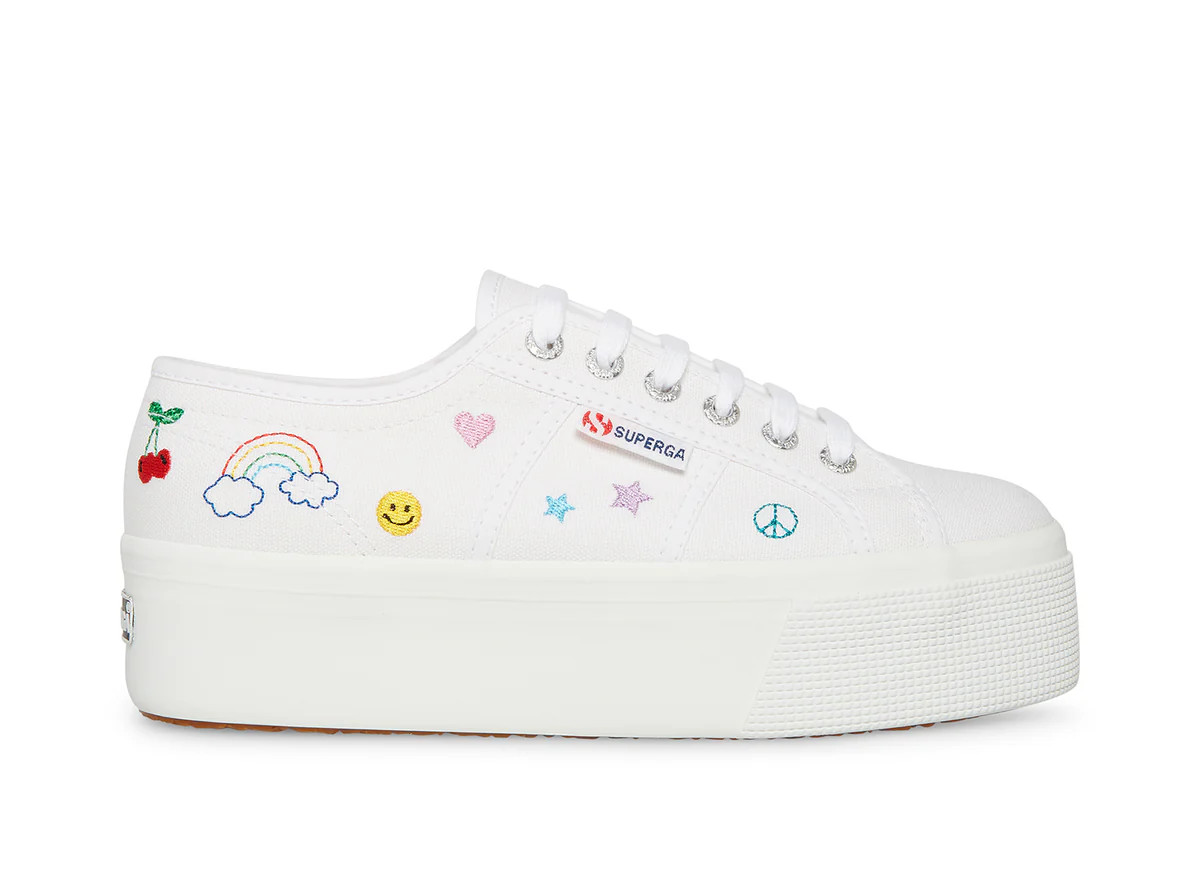 2790 EMBROIDERY WHITE MULTI | Superga (US)