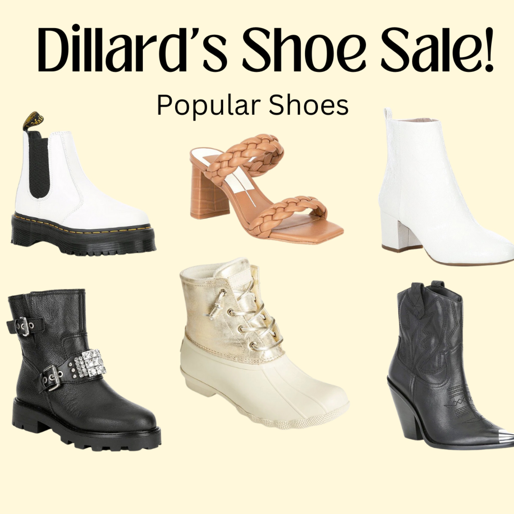 Dillard’s Shoe Sale- popular styles 

#LTKstyletip #LTKshoecrush #LTKsalealert